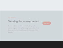 Tablet Screenshot of classroommatters.com